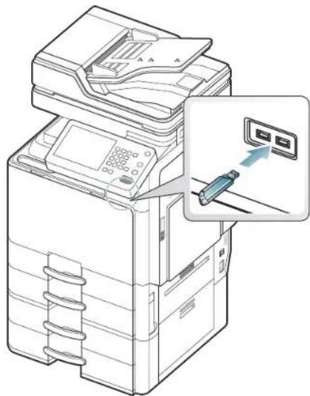 SAMSUNG SCX8030ND - À propos des périphériques à mémoire flash USB - 4