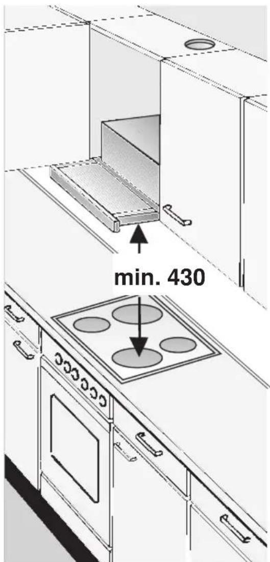 min. 430