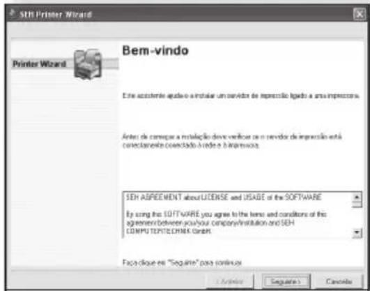 SEH PS1106 - Informações para obter rapidamente a operacionalidade - Imprimir em Windows - - 6