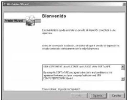 SEH PS1106 - Información acerca de la disposión=rápida de失落iones - Impresión en Windows - - 6