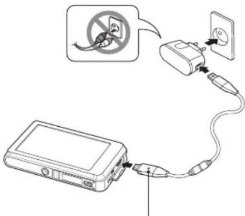 SAMSUNG ST600 - Inserting the battery and memory card Charging the battery - 5