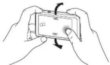 SAMSUNG ST600 - Selection d'un mode de prise de vue à l'aide de la fonction de reconnaissance des mouvements - 1