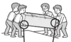 SHARP SJPD591SS - Při prepravě - 2