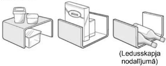SHARP SJPD591SS - Parvietrojams plaukts - 1