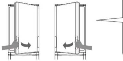 SHARP SJRM320TSL - PORTE AUTO-REVERSIBLE (Uniquement pour SJ-WS320T, SJ-WP320T) - 1