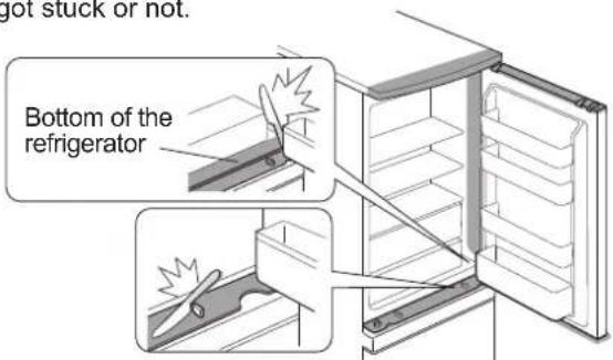 SHARP SJRP320TBE - WARNING - 1