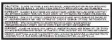 SONY DVPFX740DTB - WARNING - 1