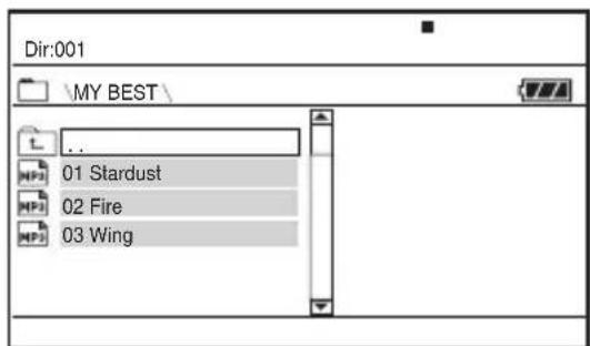 SONY DVPFX740DTB - Drücken Sie auf ↑/↓ zur Auswahl der Objekte und drücken Sie auf ENTER. - 1