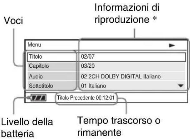 SONY DVPFX740DTB - Premere DISPLAY durante la riproduzione di un DVD. - 1
