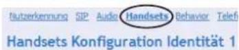 Snom m9 - KONFIGURIERUNG EINES VoIP-KONTOS - 1