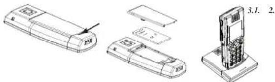 Snom m9 - PREPARATION OF HANDSET - 1