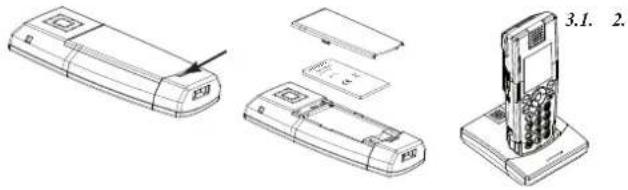 Snom m9 - PREDISPOSIZIONE DEL TELEFONO - 1