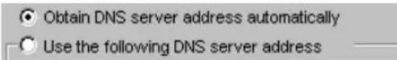 SONY SNCRZ25N - Set the DNS server address. - 1