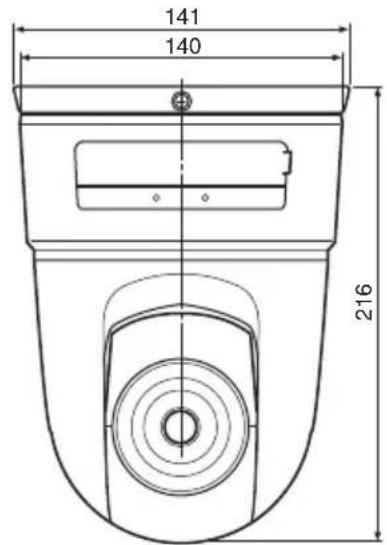 SONY SNCRZ25N - 一丁隆格拉克卜付寸法 - 1