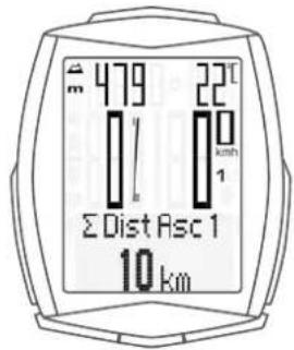 SCANSONIC M6 - Distance en montée totale - 1
