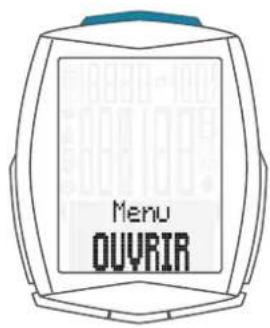 SCANSONIC M6 - Maintenez la touche SET enfoncée jusqu'à ce que le menu s'ouvre. - 1