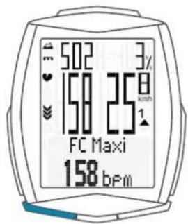 SCANSONIC M6 - Fréquence cardiaque maximale - 1