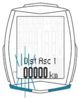 SCANSONIC M6 - Réglages – Valeurs totales / Distance en montée - 3