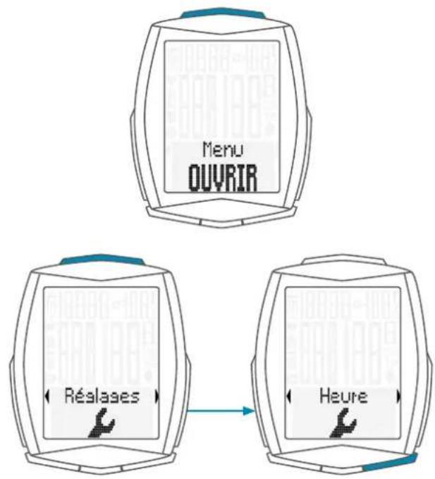 SCANSONIC M6 - Comment régler l'heure ? - 1