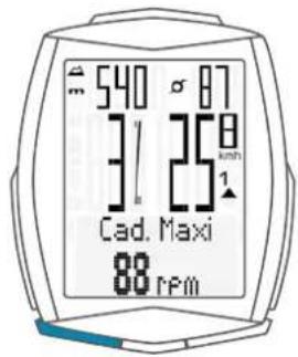 SCANSONIC M6 - Cadence maximale - 1
