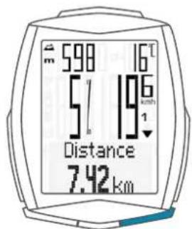 SCANSONIC M6 - Distance actuelle - 1