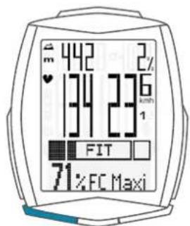 SCANSONIC M6 - Fréquence cardiaque moyenne - 2