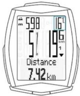 SCANSONIC M6 - Température actuelle - 3