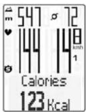 SCANSONIC M6 - Affectation des touches / Fonctions avec les options "Fréquence cardiaque" + "Cadence" - 4