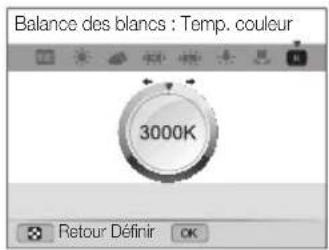 SAMSUNG WB690 - Réglage de la température des couleurs - 1