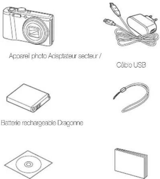 SAMSUNG WB690 - Contenu du coffret - 1