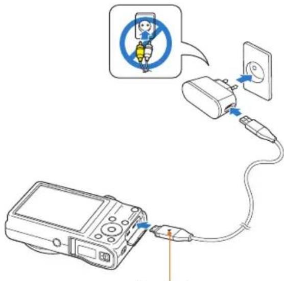 SAMSUNG WB690 - Chargement de la batterie - 1
