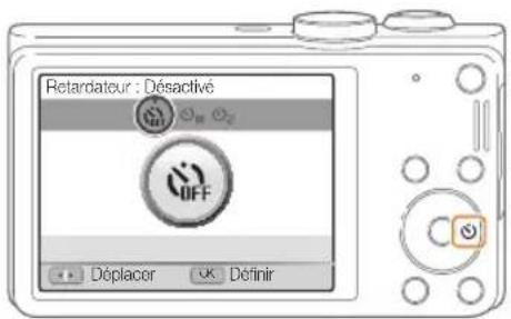 SAMSUNG WB690 - En mode Prise de vue, appuyez sur [💡]. - 1