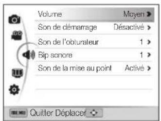 SAMSUNG WB690 - Accès au menu des paramètres - 2