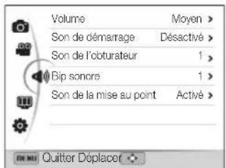 SAMSUNG WB690 - Accès au menu des paramètres - 1