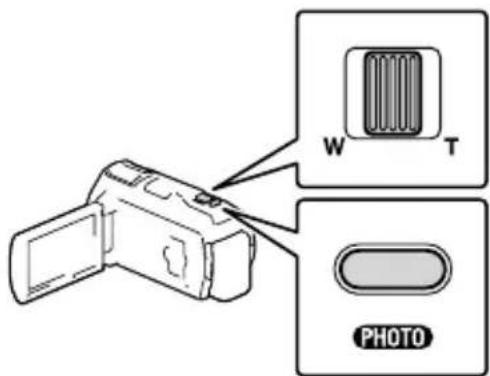 SONY Handycam HDRPJ740VEB - Déplacez la manette de zoom motorisé pour sélectionner l'image que vous souhaitez lire, puis appuyez sur PHOTO pour commencer la lecture. - 1