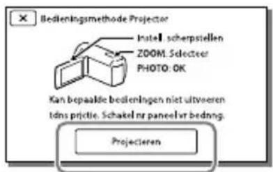 SONY Handycam HDRPJ740VEB - De ingebouwde projector (HDR-PJ710VE/ PJ720E/PJ740VE/PJ760E/ PJ760VE) - 3