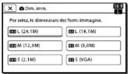 SONY Handycam HDRPJ740VEB - Modifica della qualità di immagine delle foto - 1