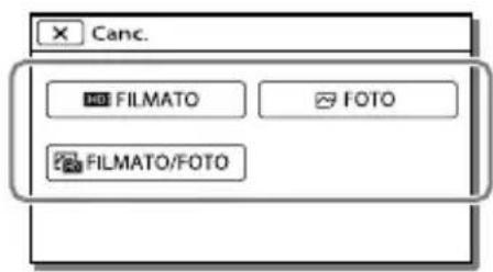 SONY Handycam HDRPJ740VEB - Cancellazione di filmati e foto - 1