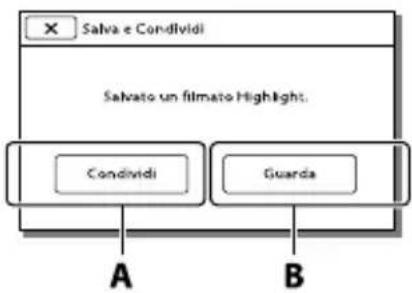 SONY Handycam HDRPJ740VEB - Conversione del formato dei dati alla qualità di immagine STD (Filmato Highlight) - 1