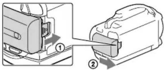 SONY Handycam HDRPJ740VEB - Tempo di carica - 1