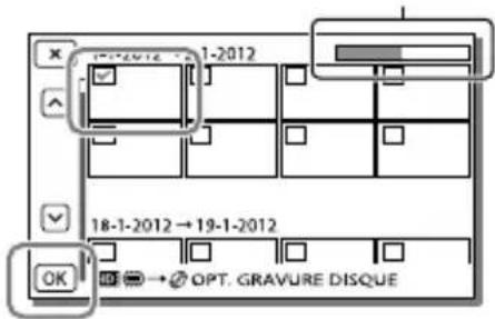SONY Handycam HDRPJ740VEB - Pour effectuer [OPT. GRAVURE DIS.] - 1