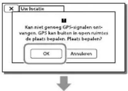 SONY Handycam HDRPJ740VEB - Selecteer .OK - 1