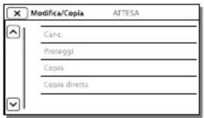 SONY Handycam HDRPJ740VEB - Quando non si riesce a selezionare una voce di menu - 1