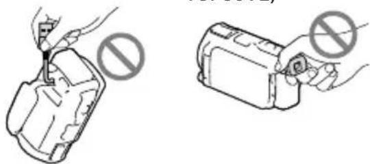 SONY Handycam HDRPJ740VEB - Remarques sur l'utilisation et l'entretien - 2