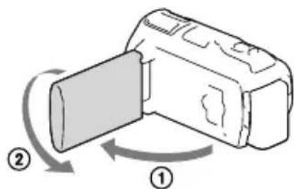 SONY Handycam HDRPJ740VEB - Per registrare in modo specchio - 1