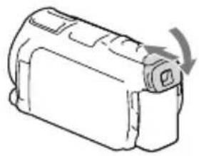 SONY Handycam HDRPJ740VEB - Modification du réglage de la langue - 1