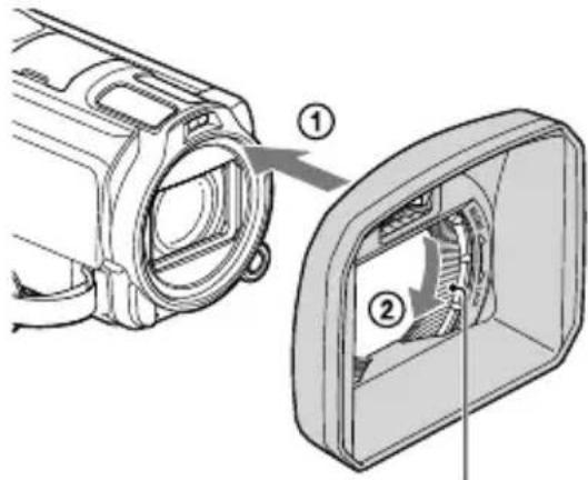 SONY Handycam HDRPJ740VEB - Teile und Bedienelemente - 9