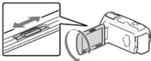 SONY Handycam HDRPJ740VEB - Verwenden des eingebauten Projektors (HDR-PJ710VE/PJ720E/PJ740VE/PJ760E/PJ760VE) - 4