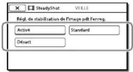 SONY Handycam HDRPJ740VEB - Réduction des vibrations de la caméra (SteadyShot) - 1