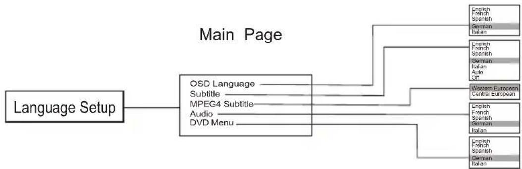 SEG DP 1140HDMI - OSD SETUP - 2
